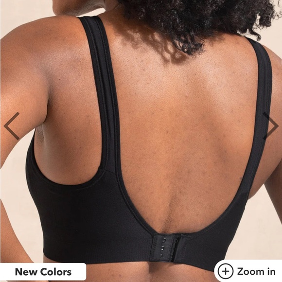 TRUEKIND | DAILY COMFORT WIREFREE SHAPER BRA | 3XL BLACK - Picture 2 of 8